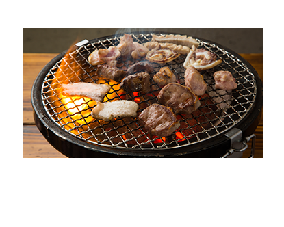 七輪焼肉を